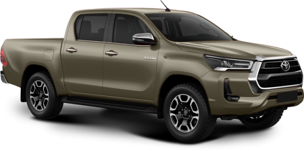 Toyota Hilux в цвете бронзовый металлик