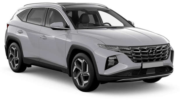 Hyundai New Tucson в цвете Shimmering Silver