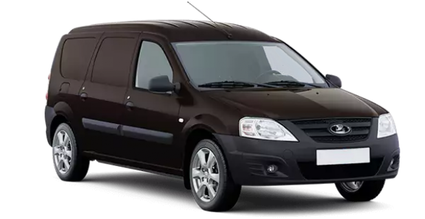 Lada Largus Фургон в цвете Темно-коричневый "Кашемир" (металлик)