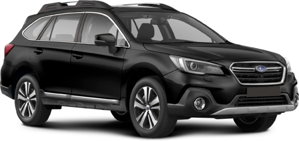 Subaru Outback в цвете чёрный