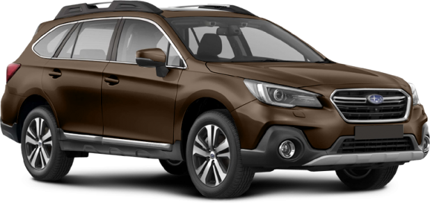 Subaru Outback в цвете коричневый