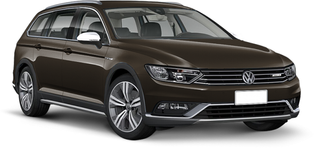 Volkswagen Passat Alltrack в цвете brown