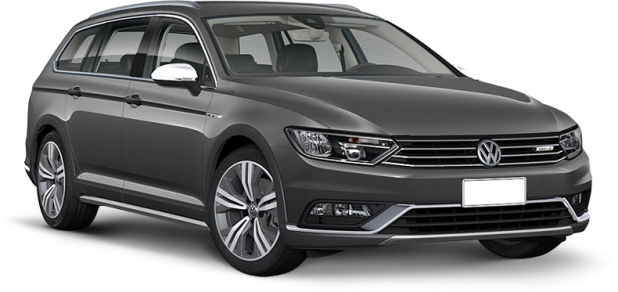 Volkswagen Passat Alltrack в цвете gray