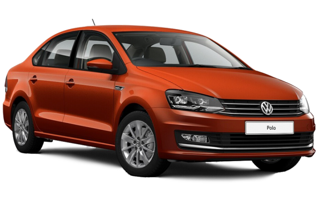 Volkswagen Polo в цвете Оранжевый Copper, эксклюзивный металлик