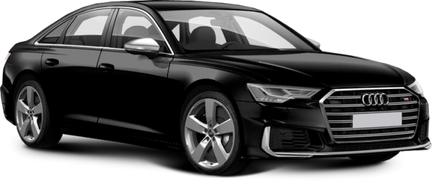 Audi S6 в цвете чёрный металлик (mythos black)