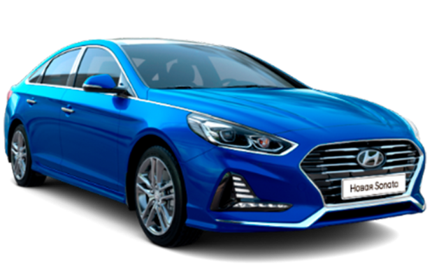 Hyundai Sonata в цвете Blue Sapphire (PH7) Сапфировый