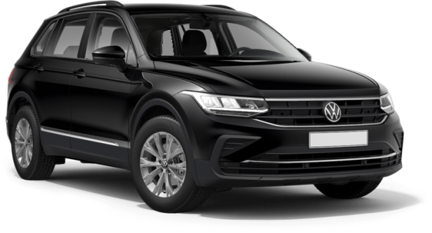 Volkswagen Tiguan New в цвете чёрный