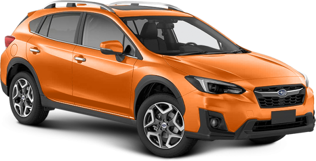 Subaru XV в цвете sunshine orange